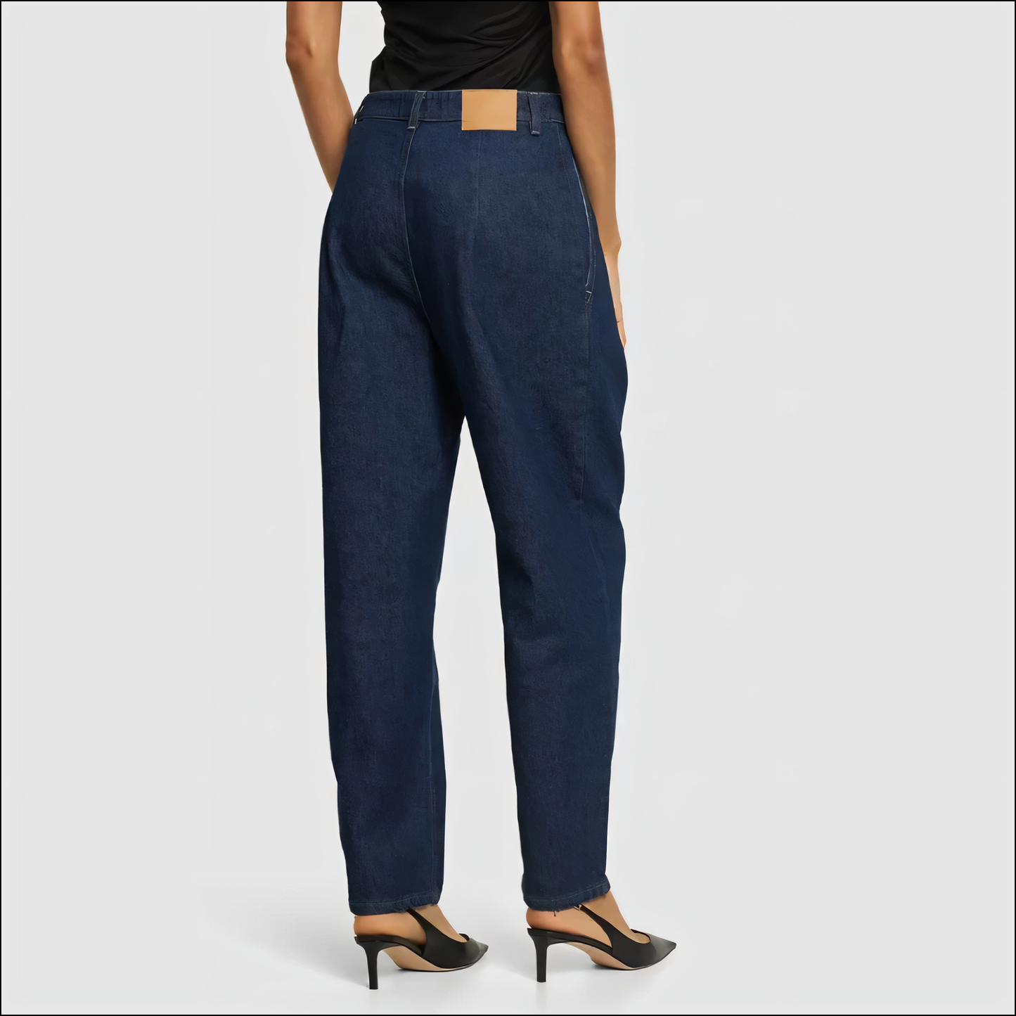 Damen Falten Waschjeans - Vintage-inspiriert